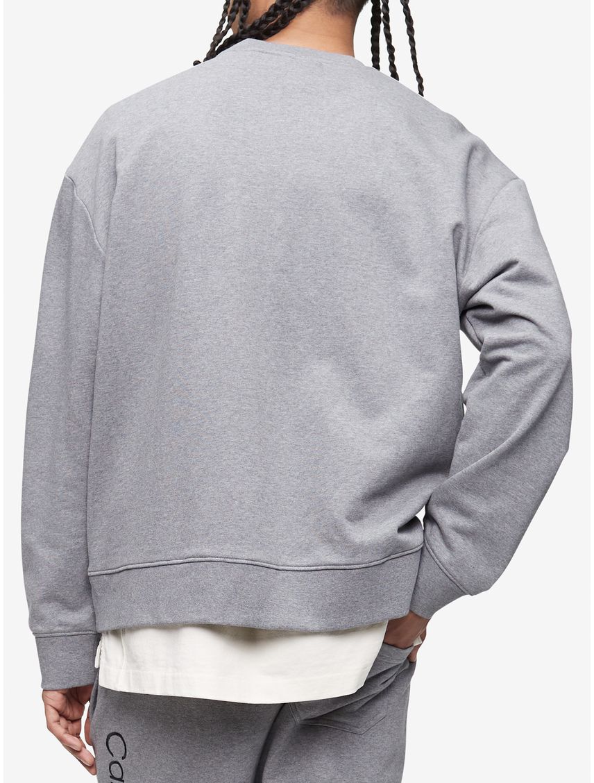 BUZO CON LOGO BORDADO OVERSIZE
