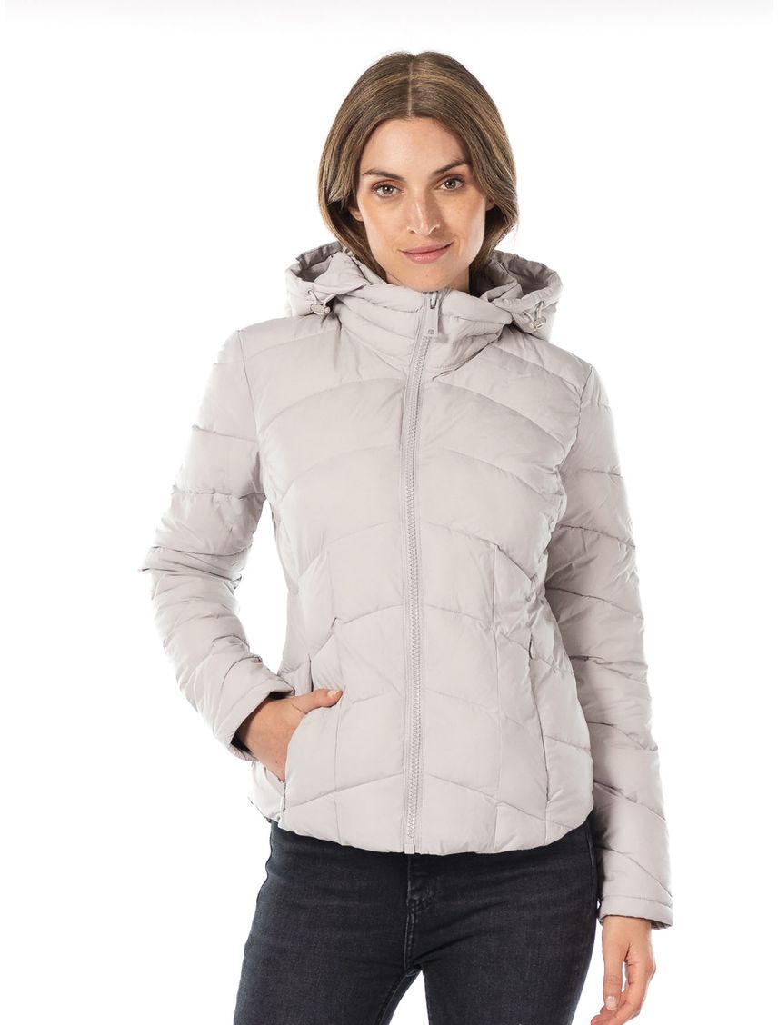 Campera corta puffer