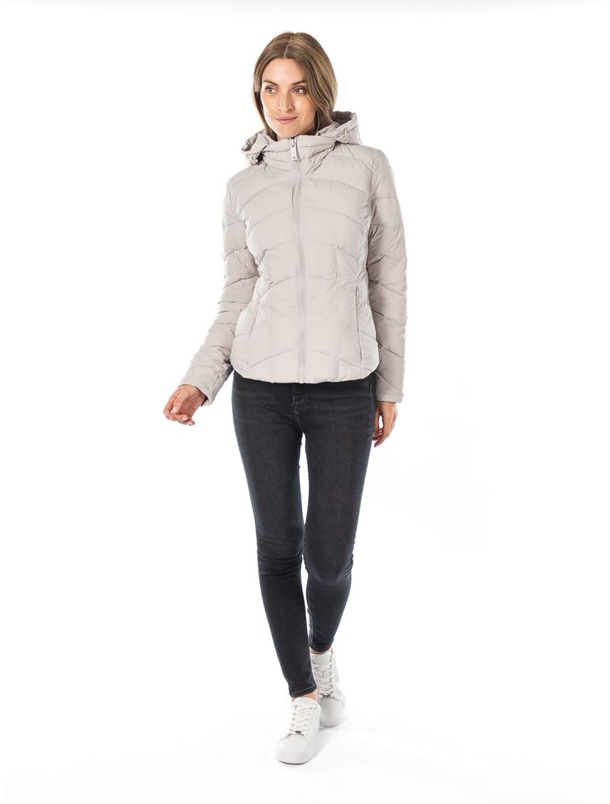 Campera corta puffer