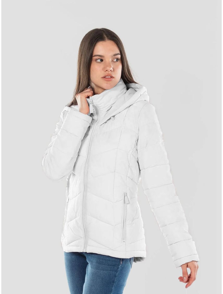 Campera puffer liviana