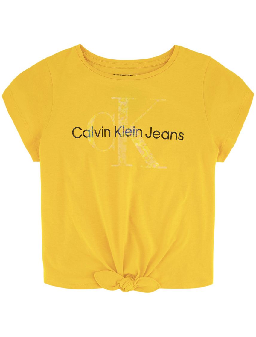 Remera para niña con lazo anudado