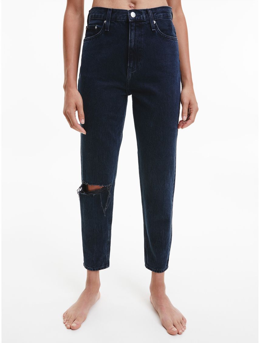 Jean high rise mom