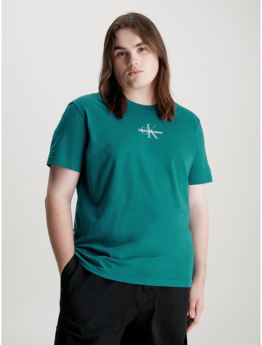 Remera de algodón con monograma