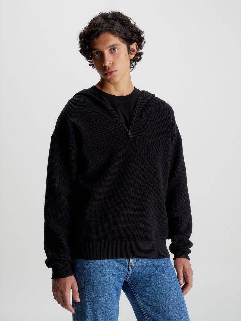 Sweater-con-capucha-de-algodon-gofrado