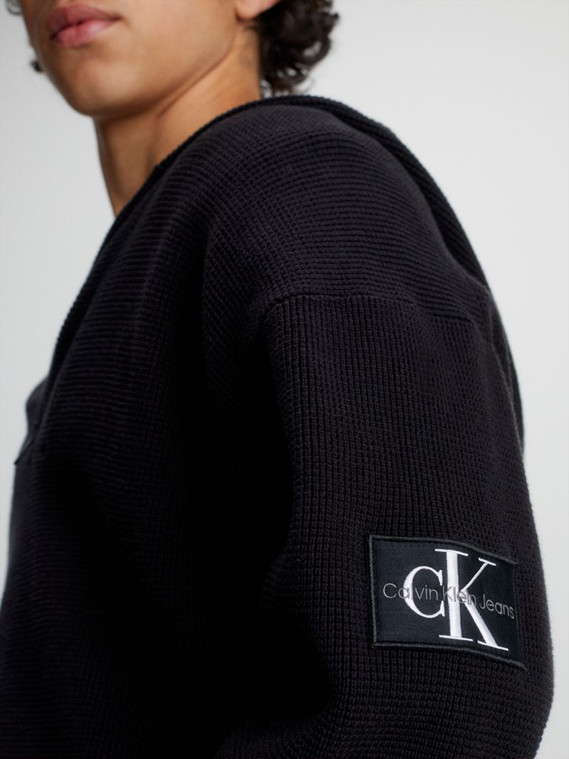 Sweater-con-capucha-de-algodon-gofrado