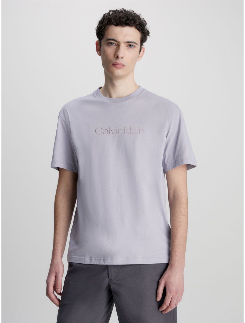 Remera de algodón con logo