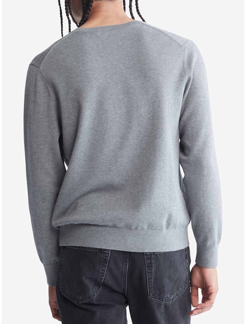 Sweater de algodón con monograma