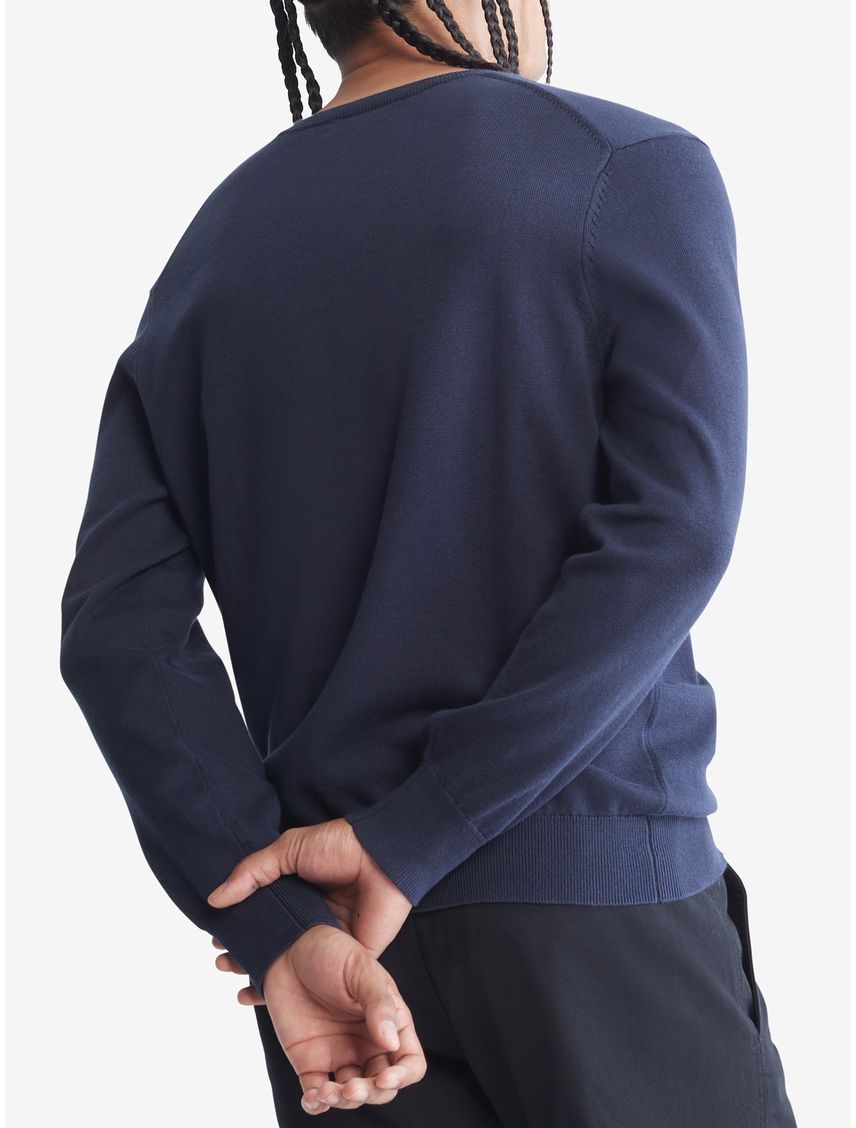 Sweater de algodón con monograma