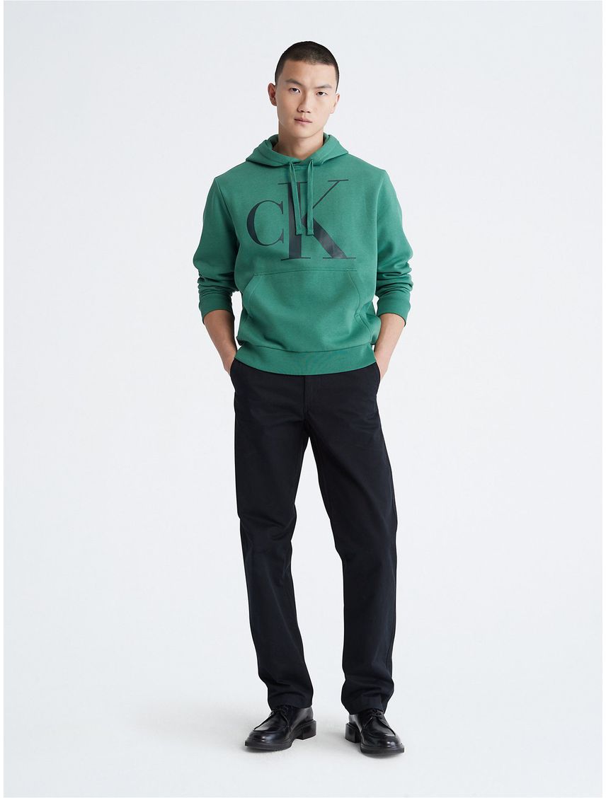 Buzo fleece con monograma