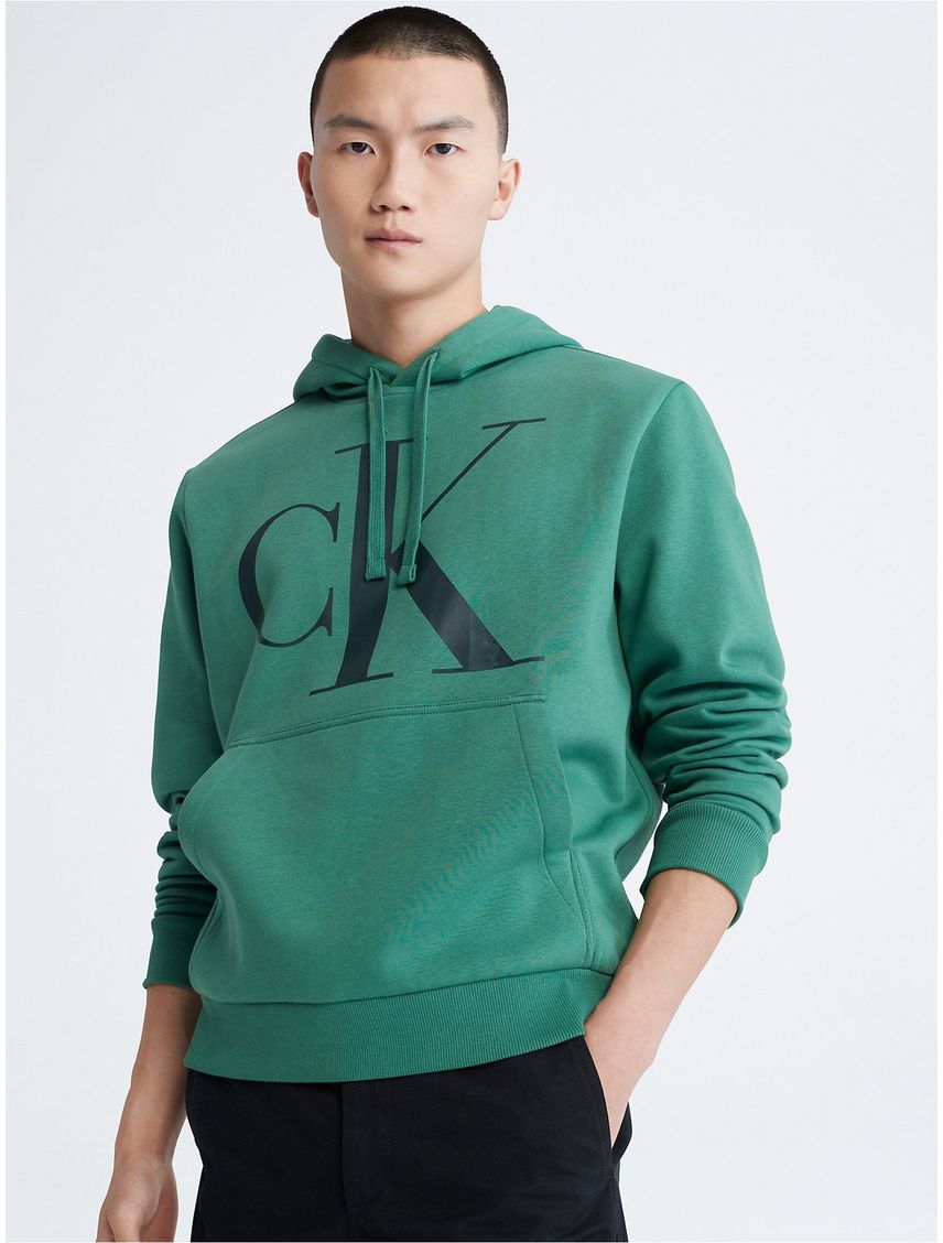 Buzo fleece con monograma