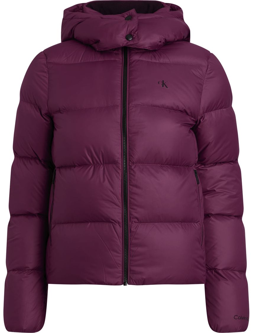 Campera de plumas corta