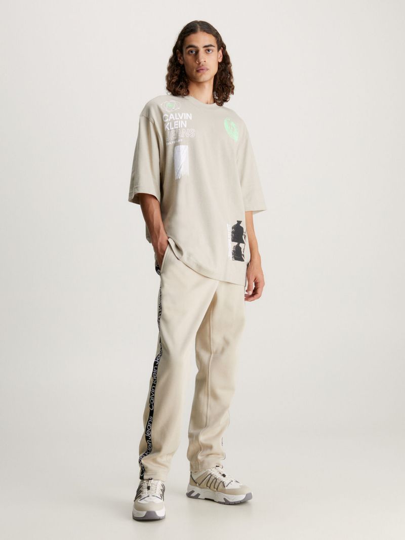 Pantalon-de-chandal-holgado-con-logo-Tape