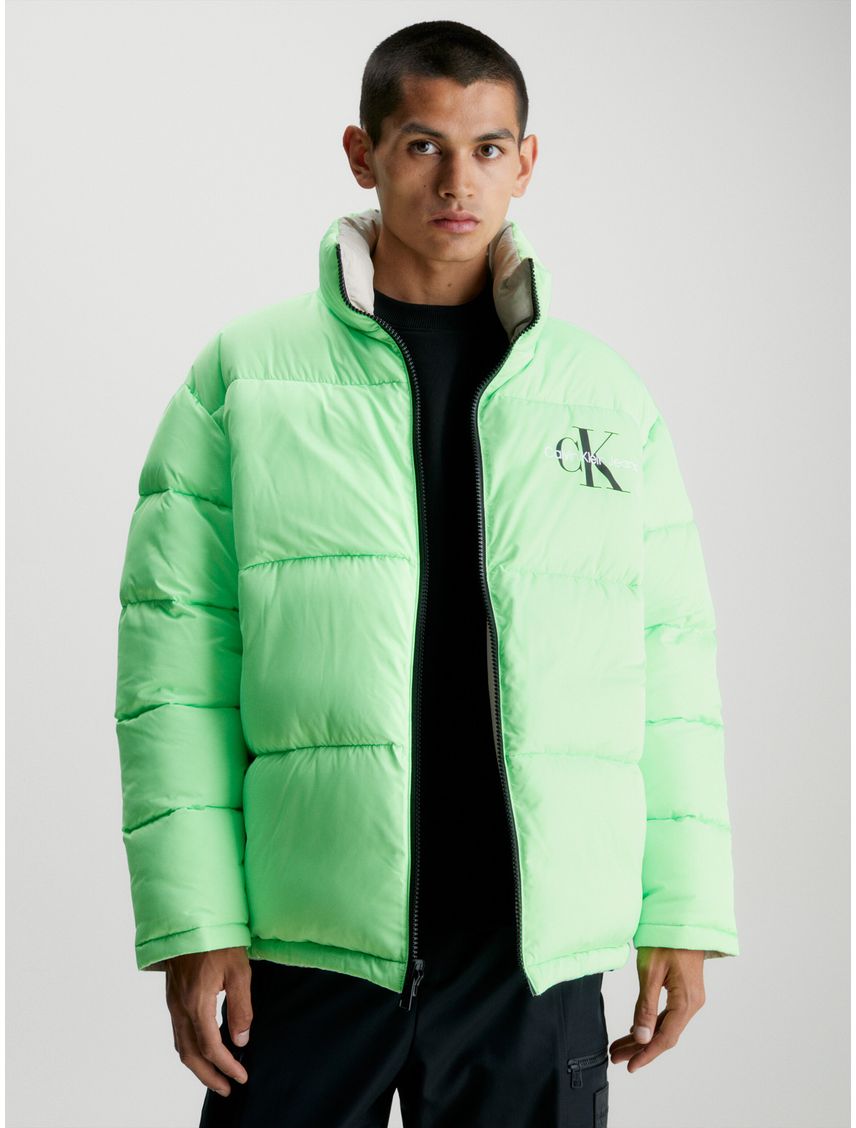 Campera de plumas reversible 90s