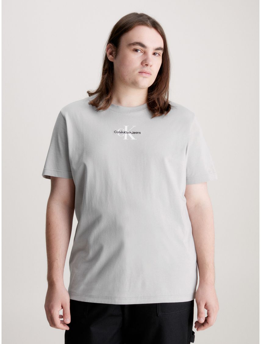 Remera de algodón con monograma