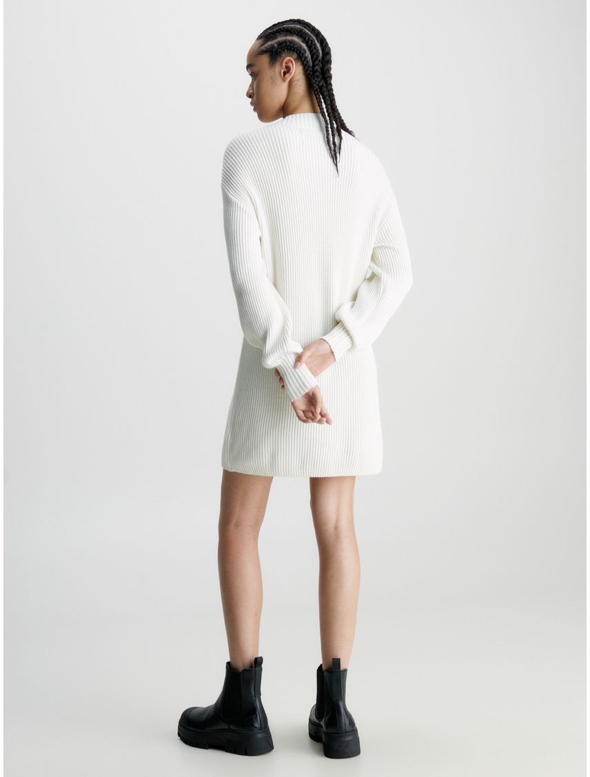 Vestido de punto con monograma