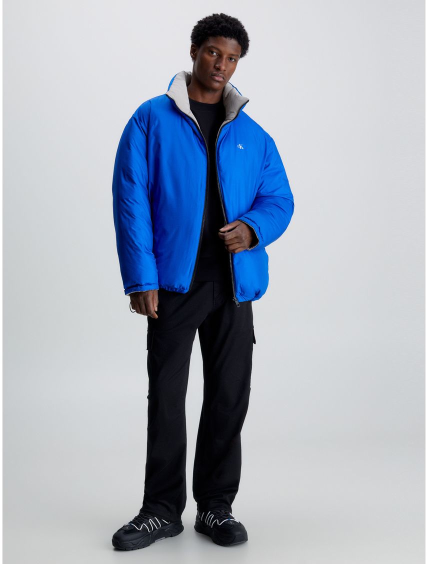 Campera de plumas reversible 90s