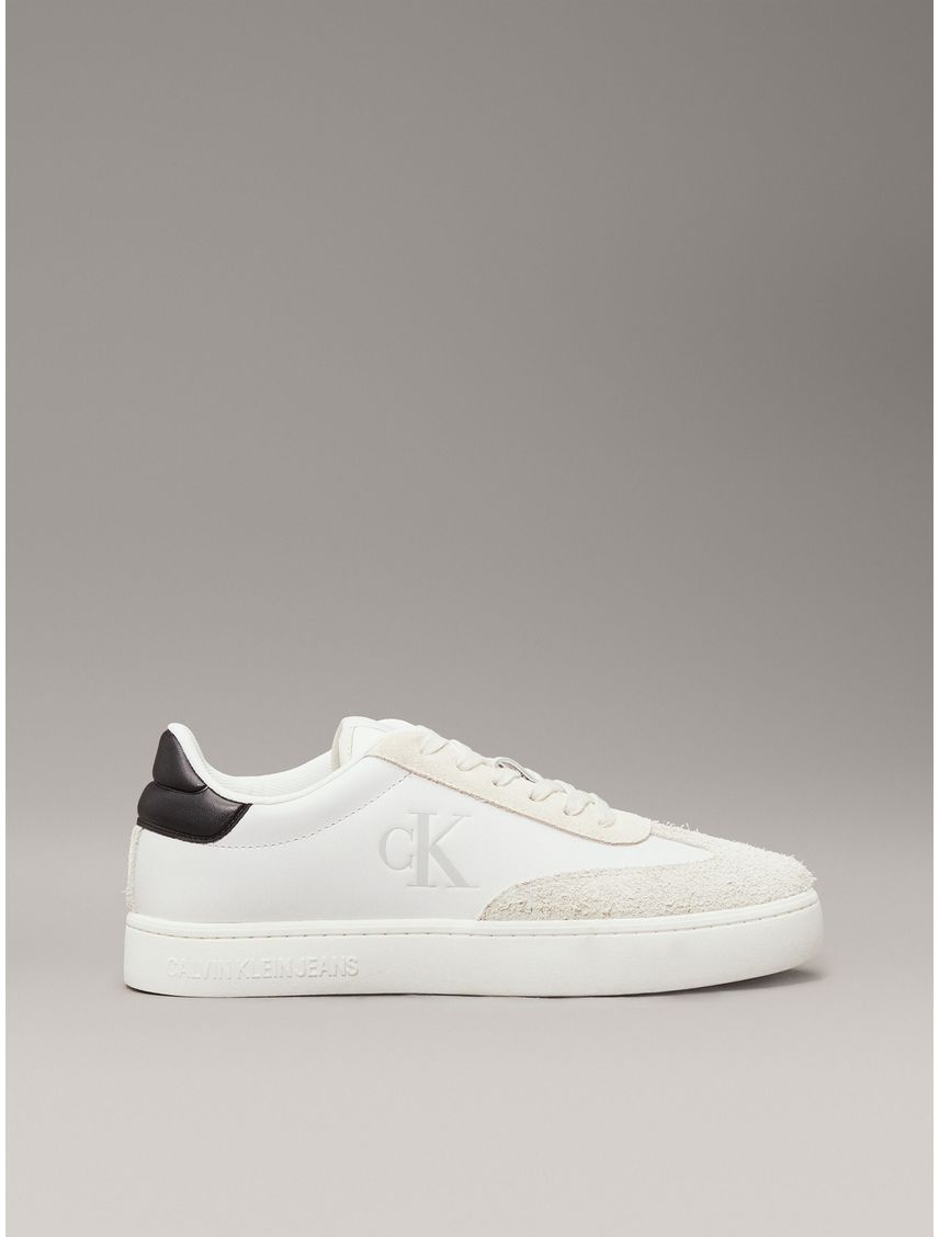 Zapatillas classic de cuero y gamuza