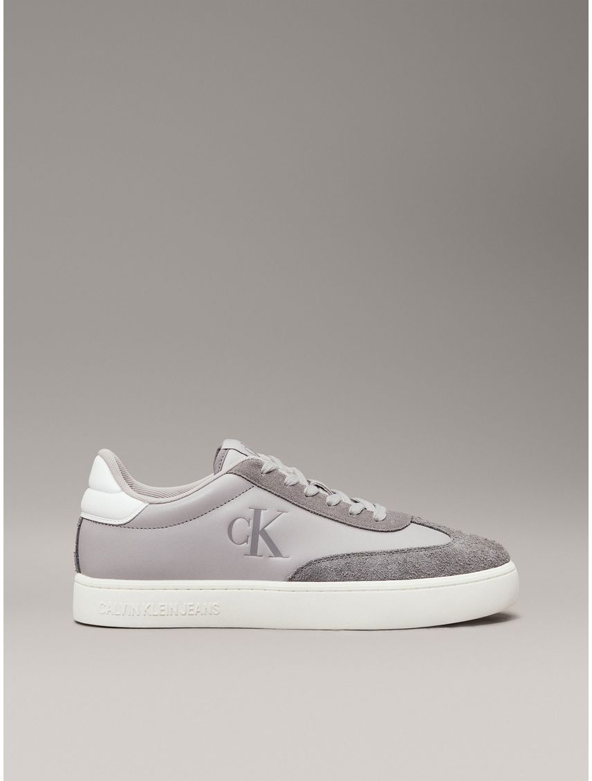 Zapatillas classic de cuero y gamuza