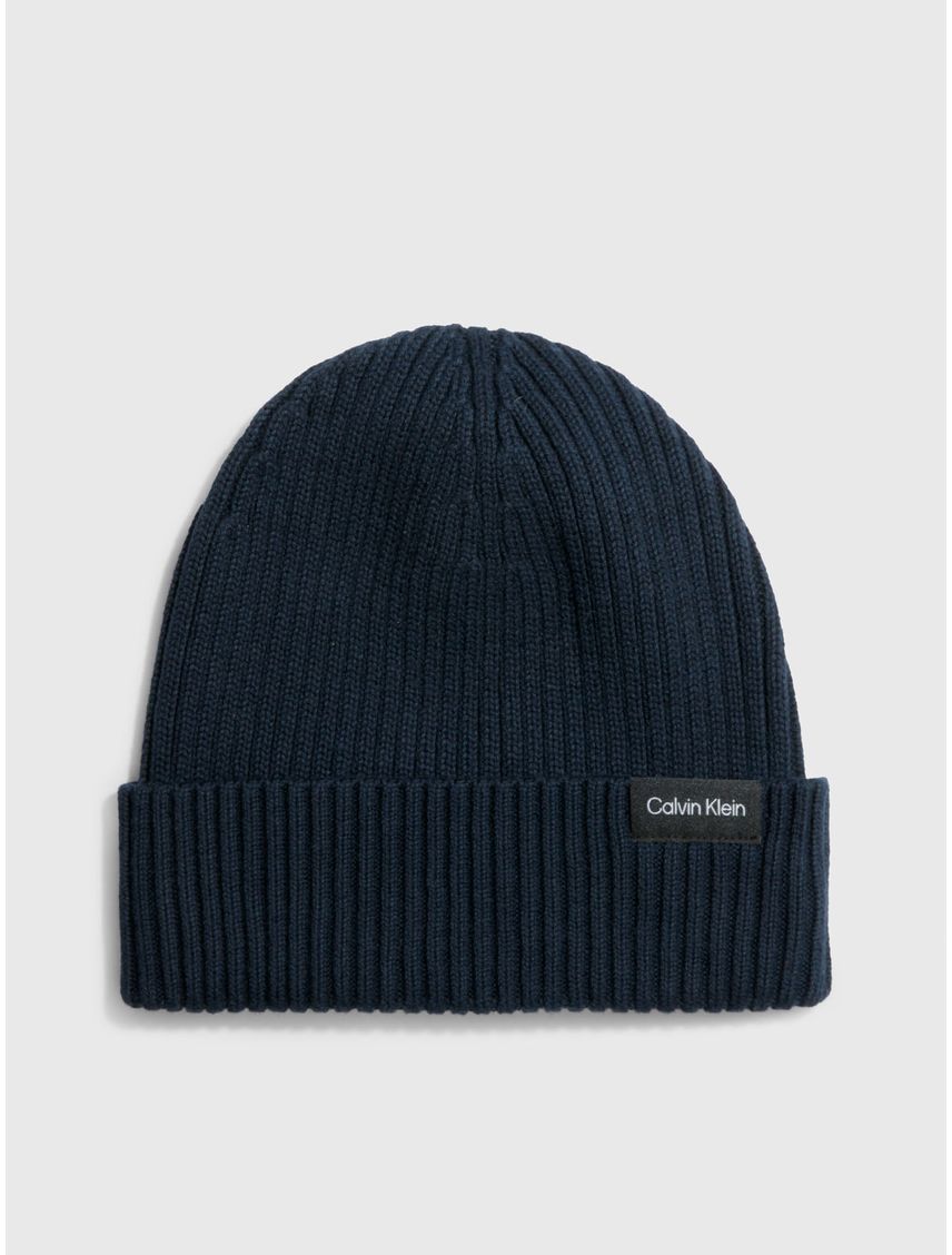 Gorro tejido de mezcla de algodón y cashmere