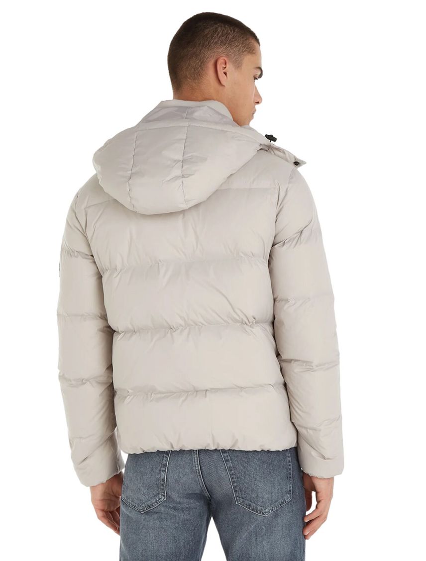 Campera globo de plumas