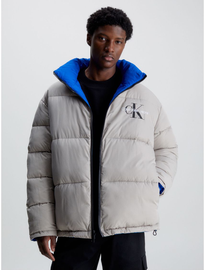 Campera de plumas reversible 90s