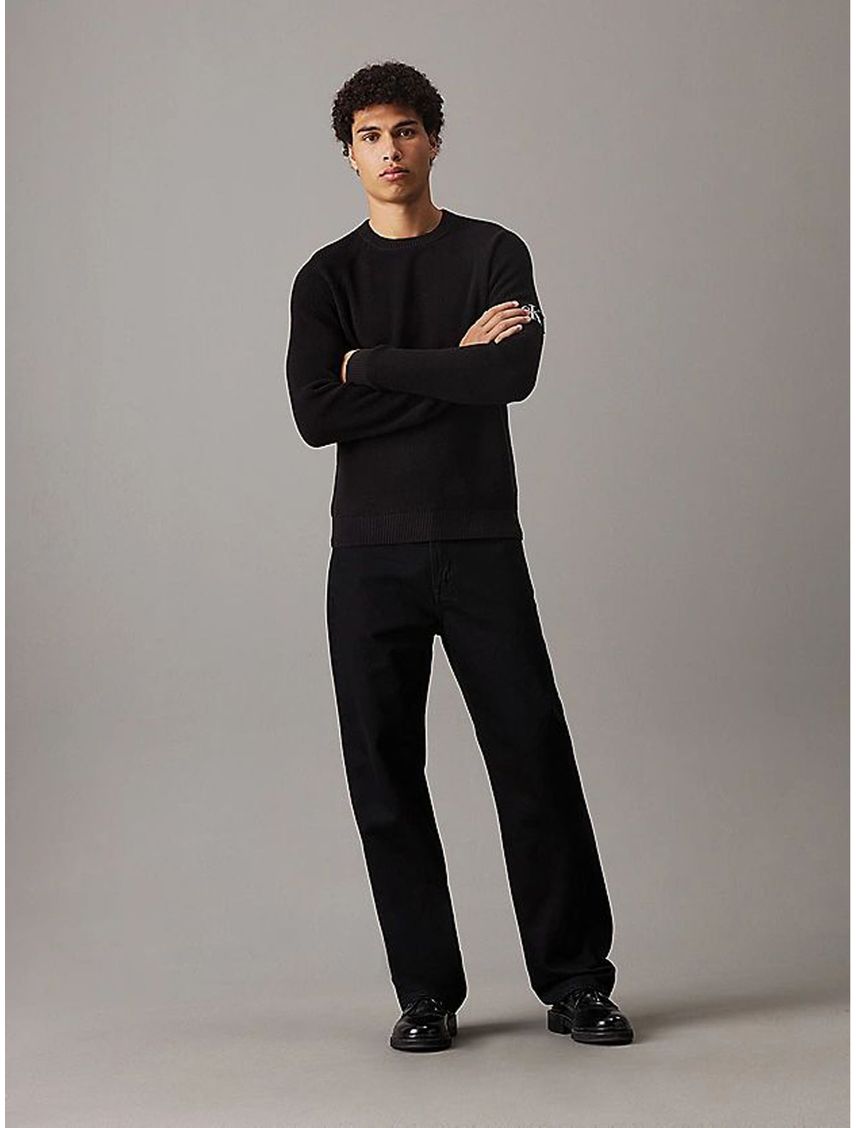 Sweater con insignia