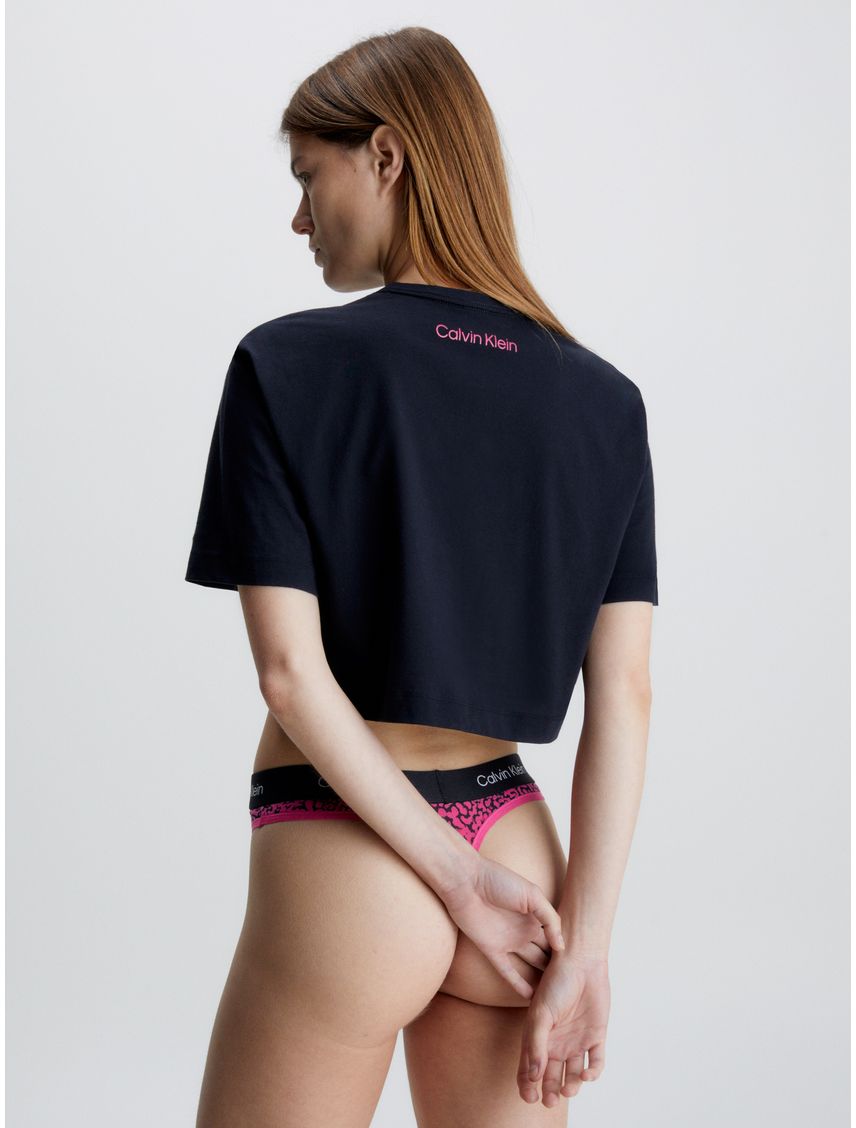 Remera de pijama cropped - CK96