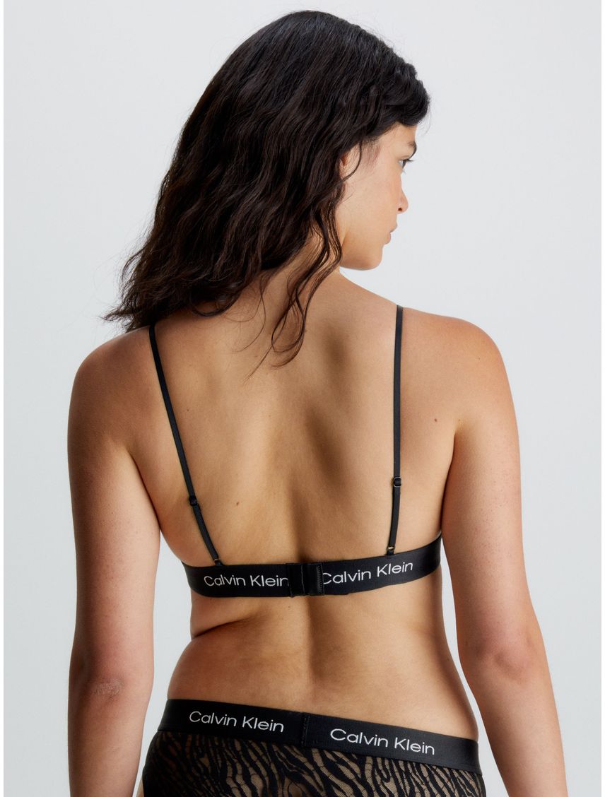 Brasier triangular de encaje - CK 1996