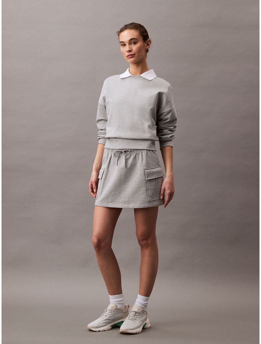 Minifalda cargo de algodón