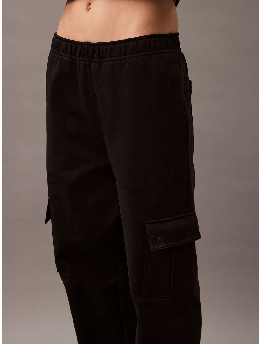 Jogger de algodón holgado tipo cargo