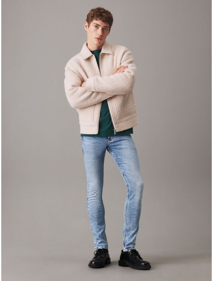 Jean Skinny con efecto desgastado