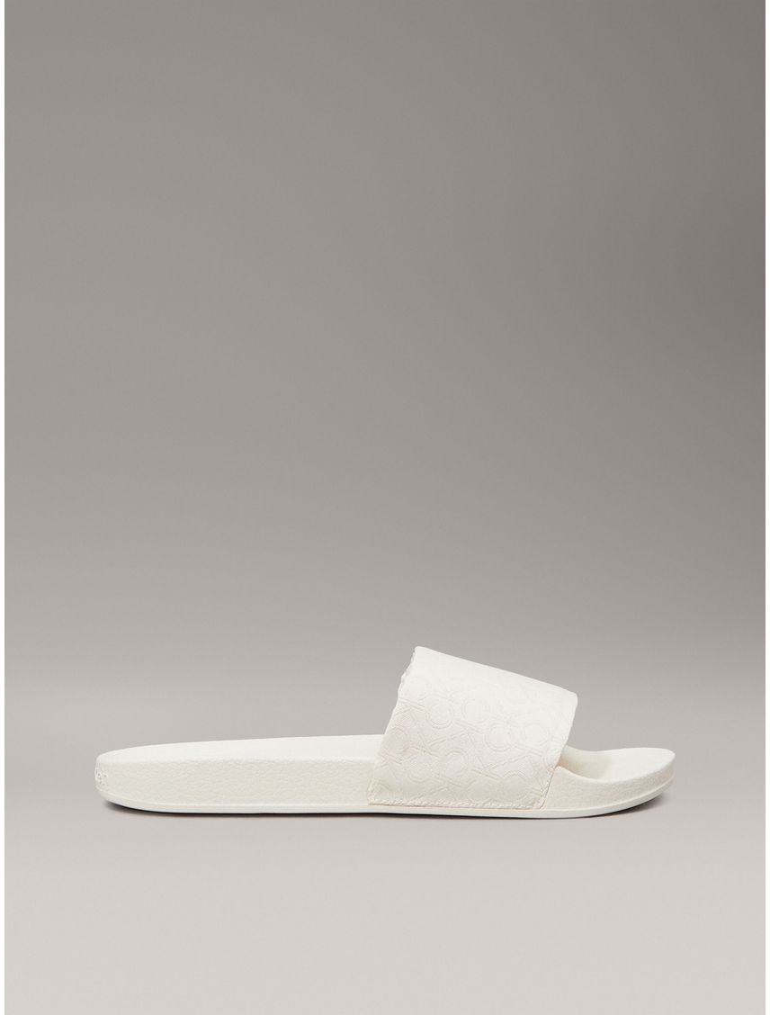 Ojotas de Jacquard con logo