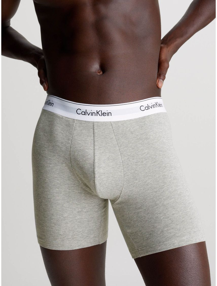 Pack de 3 boxers largos - modern cotton stretch