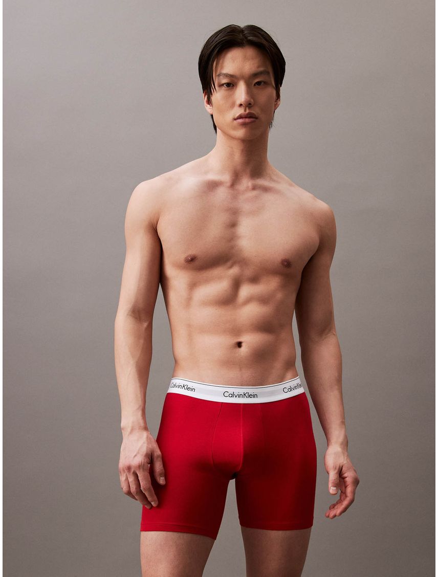 Pack de 3 boxers largos - modern cotton stretch