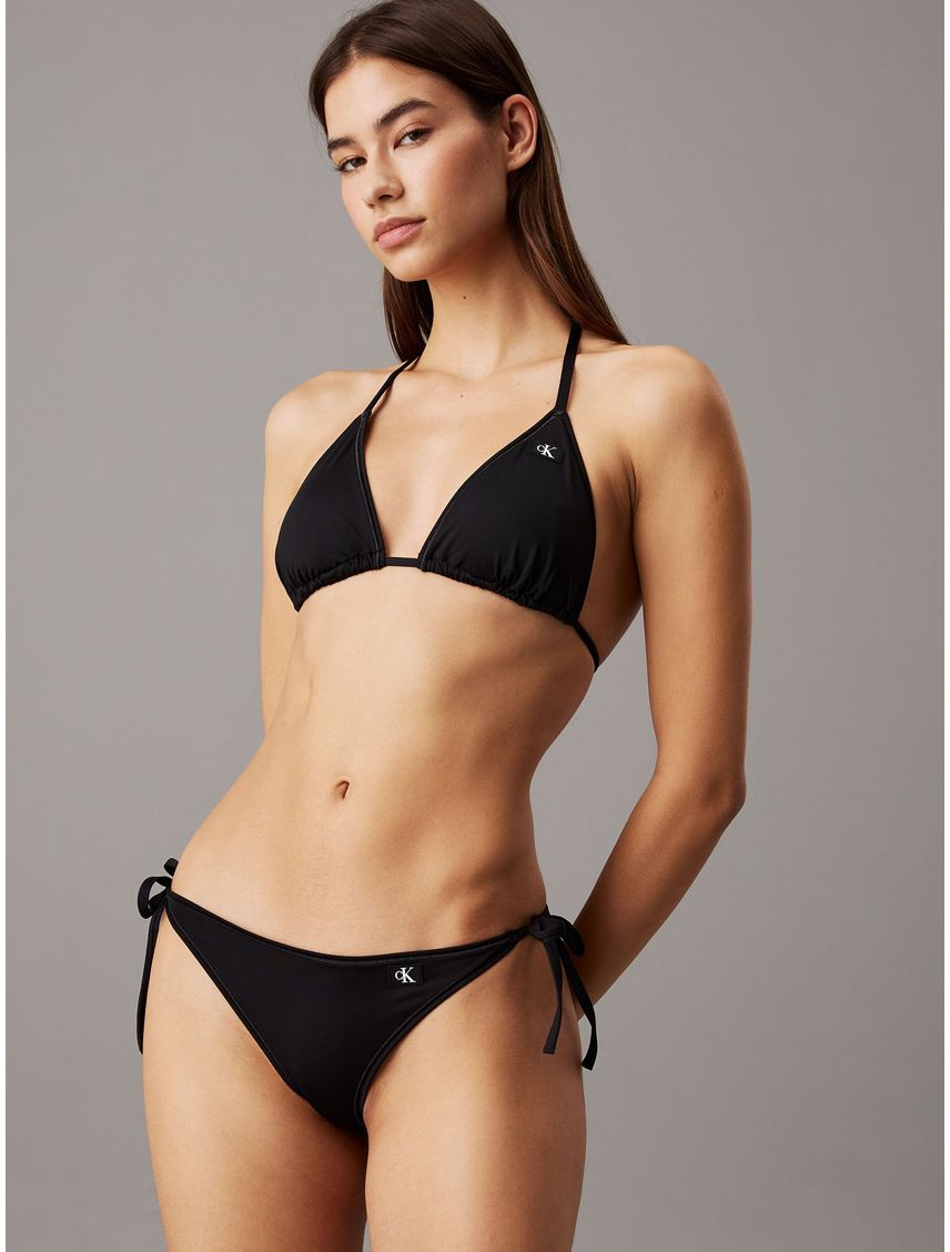 Parte de arriba de bikini de triángulo - CK Monogram