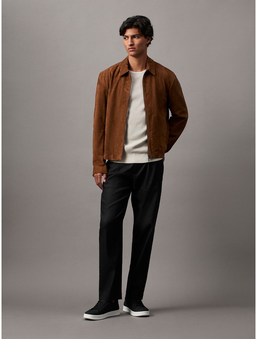 Sweater con textura micro waffle