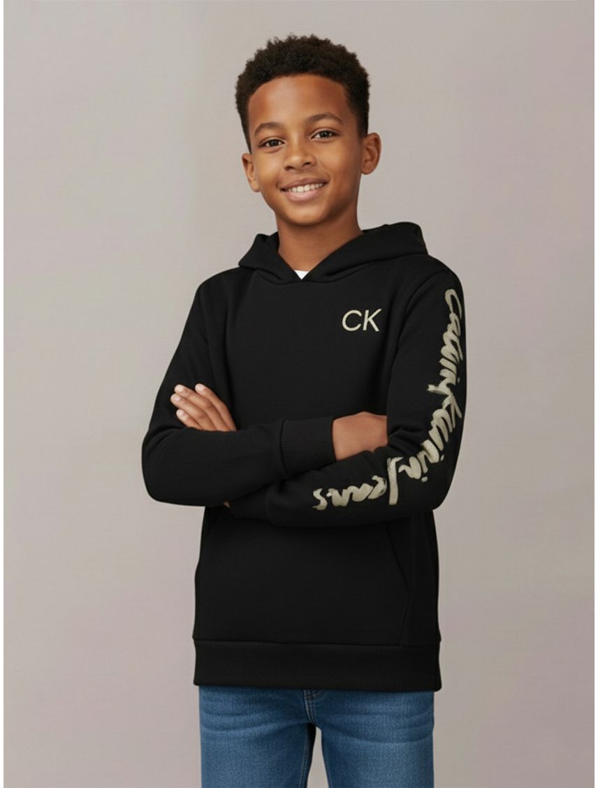 Buzo Canguro Con Capucha para Niño/Adolescente