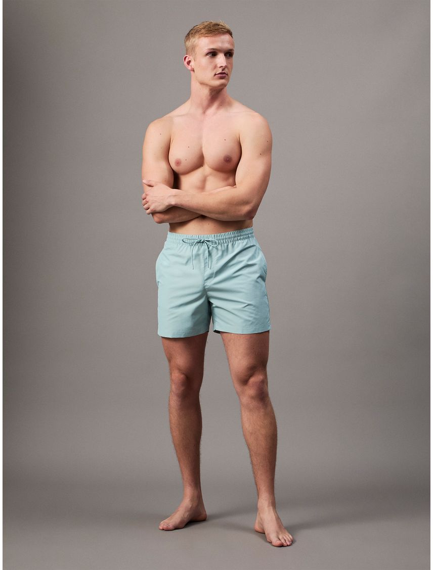 Short de baño con cordón - Logo Tape