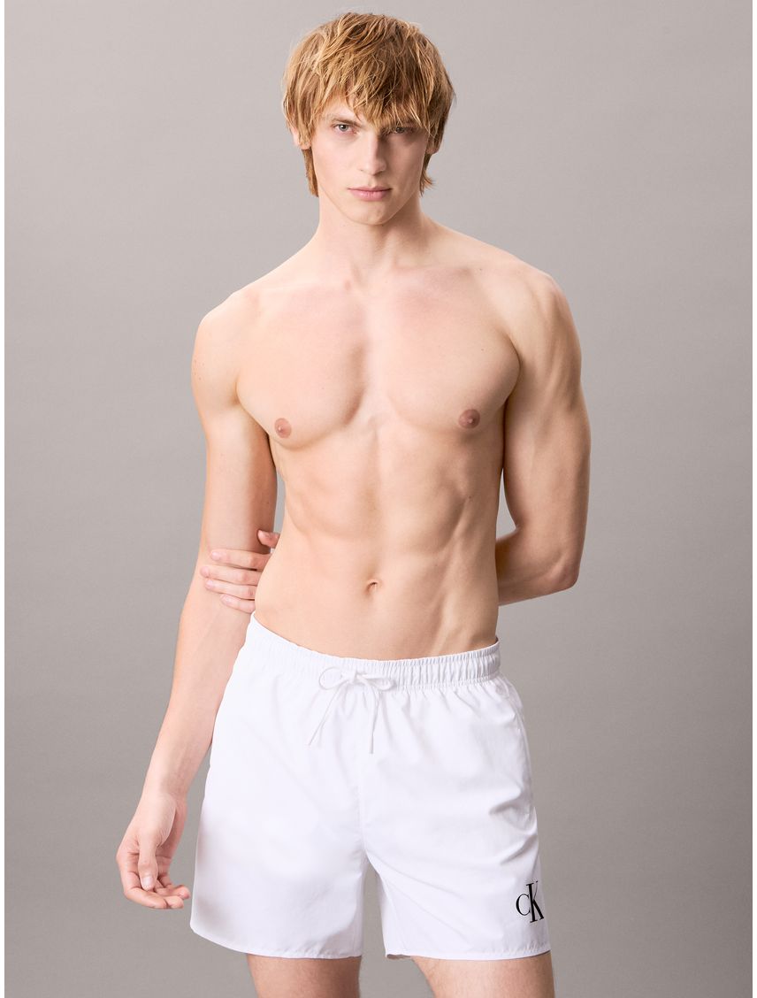 Short de baño con cordón - CK Monogram