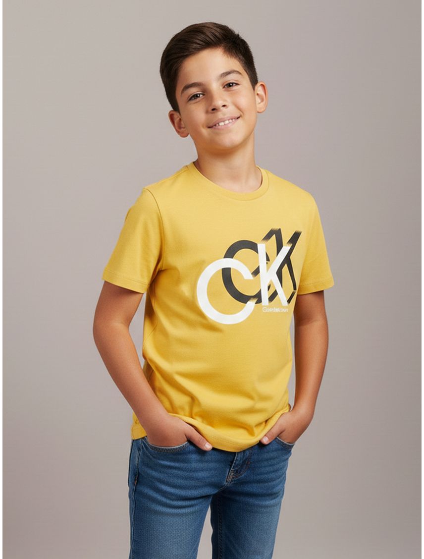 REMERA CON LOGO PARA NIÑO