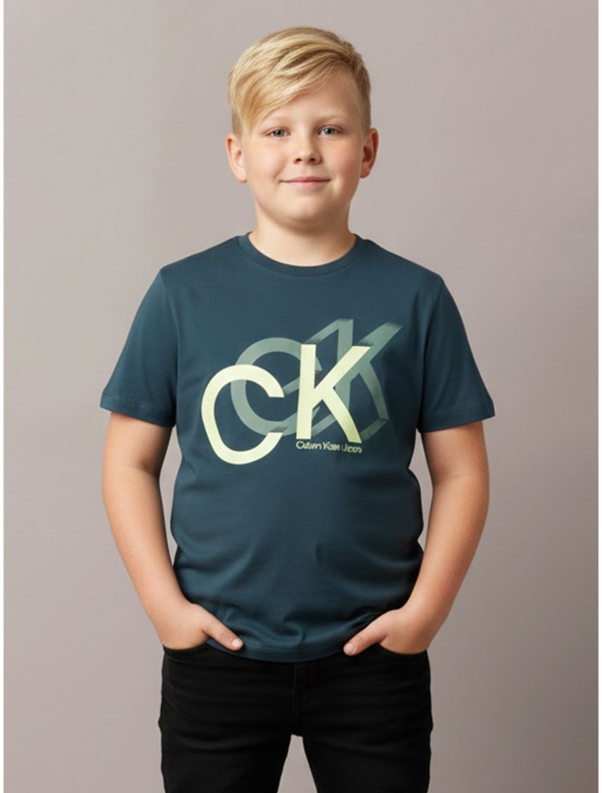 REMERA CON LOGO PARA NIÑO