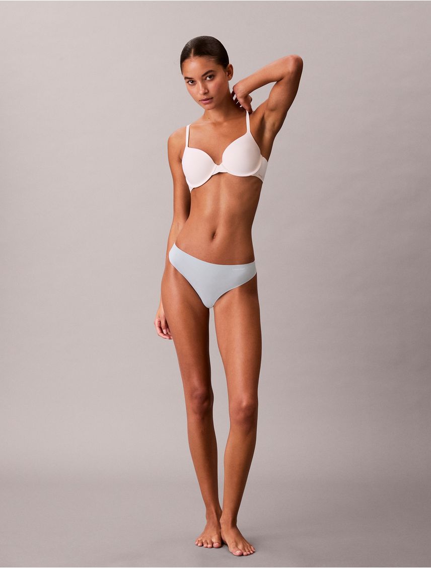 Colaless invisible con logo en el lateral