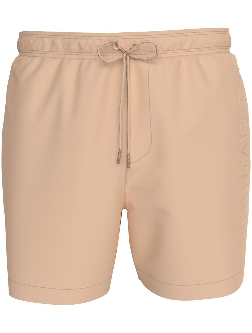 Traje de baño de largo medio con cordón - Logo Embroidery