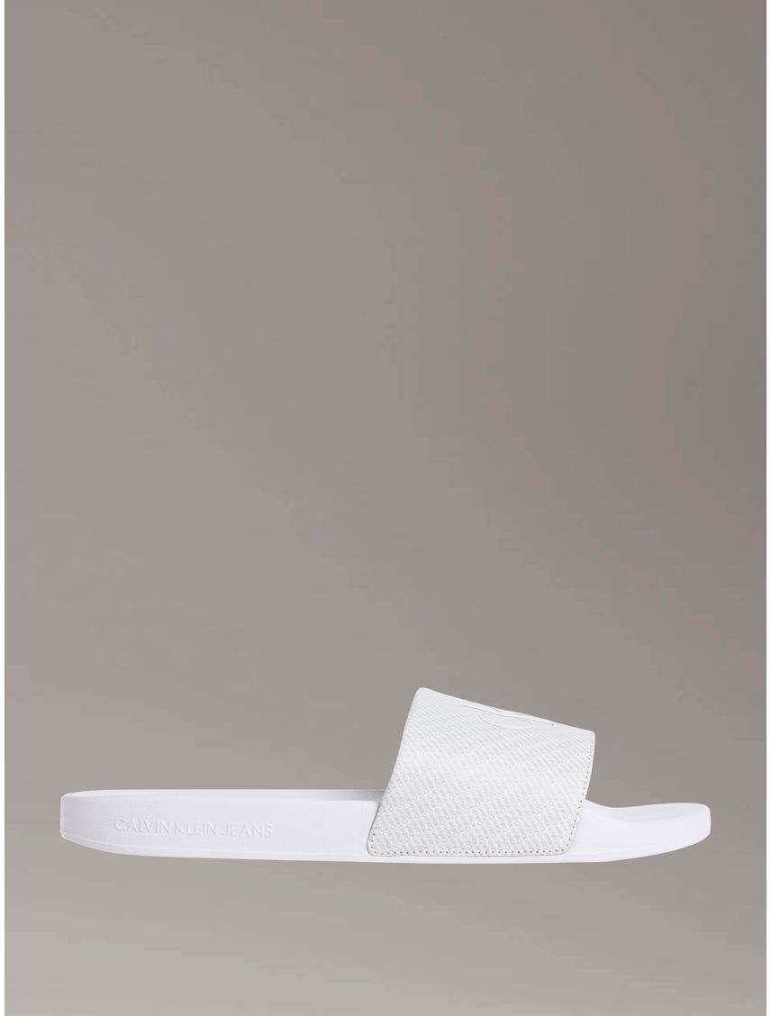 Ojotas de lona con logo