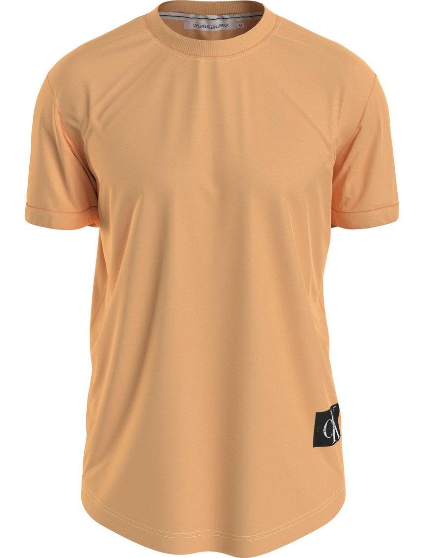 Remera de algodón con insignia