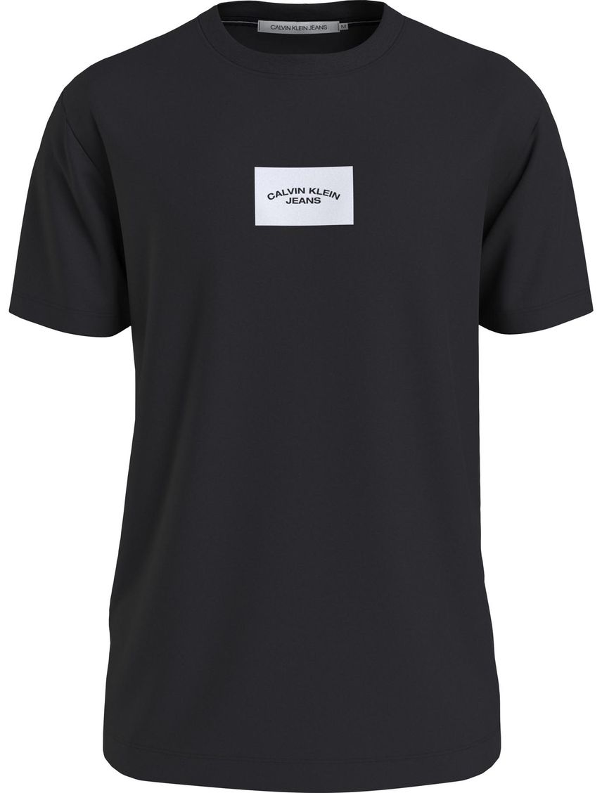 Remera de manga corta con logo central