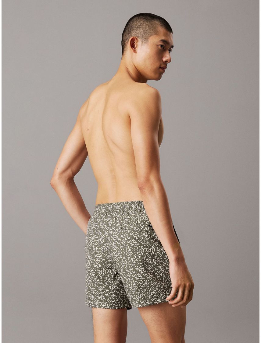 Traje de baño de largo medio con cordón - CK Essentials