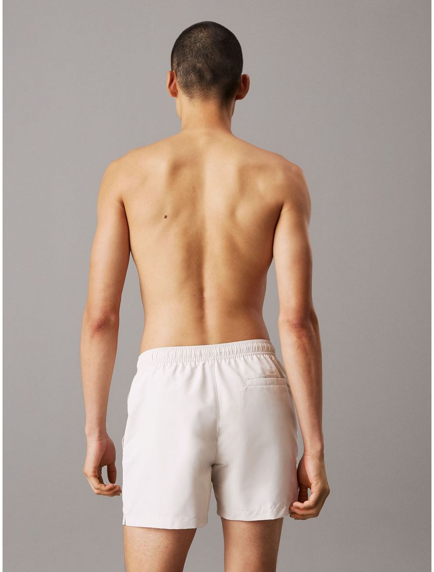 Traje de baño de largo medio con cordón - Logo Embroidery