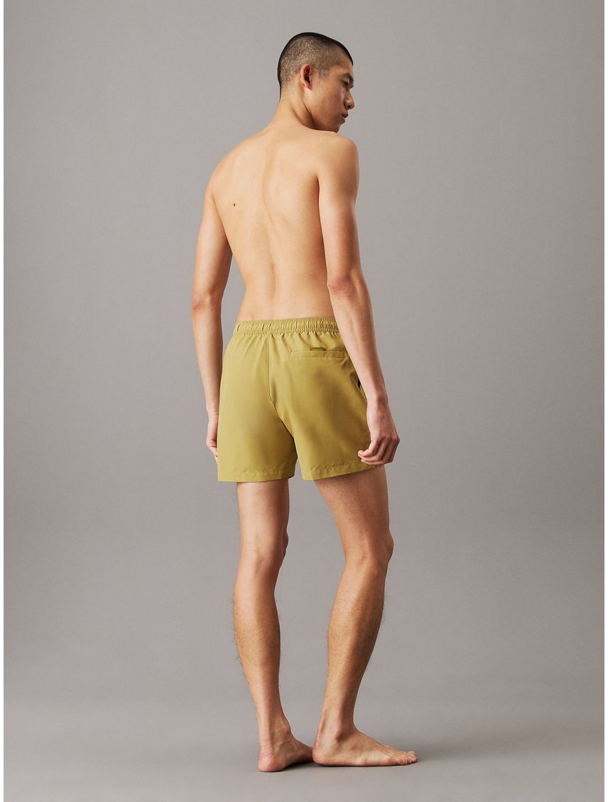 Traje de baño de largo medio con cordón - Logo Embroidery