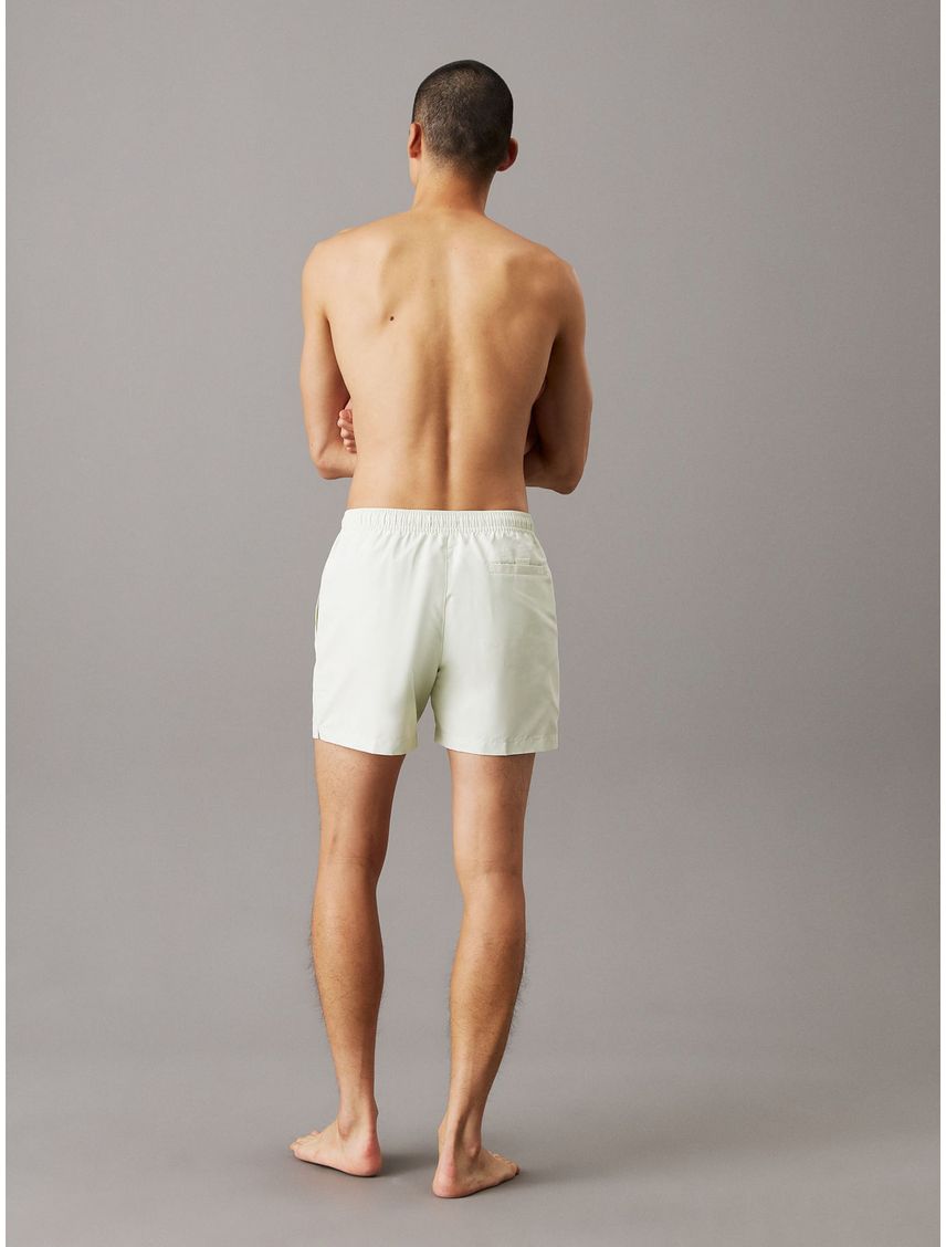 Traje de baño de largo medio con cordón - Logo Embroidery